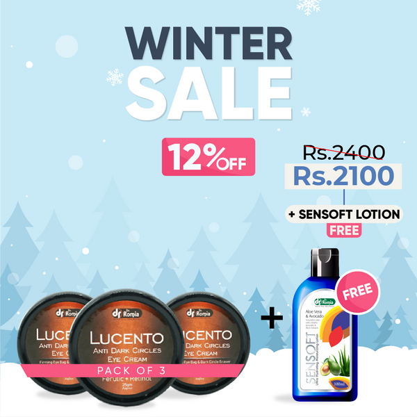 Lucento Cream 3 Packs + Free Sensoft Lotion