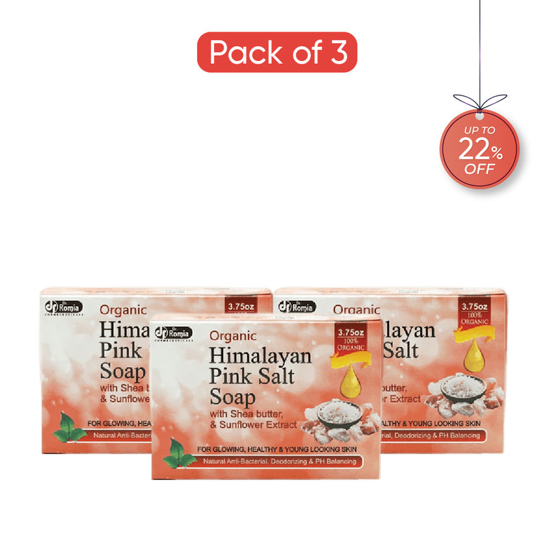 Organic Himalayan Pink Salt Soap 3 Packs