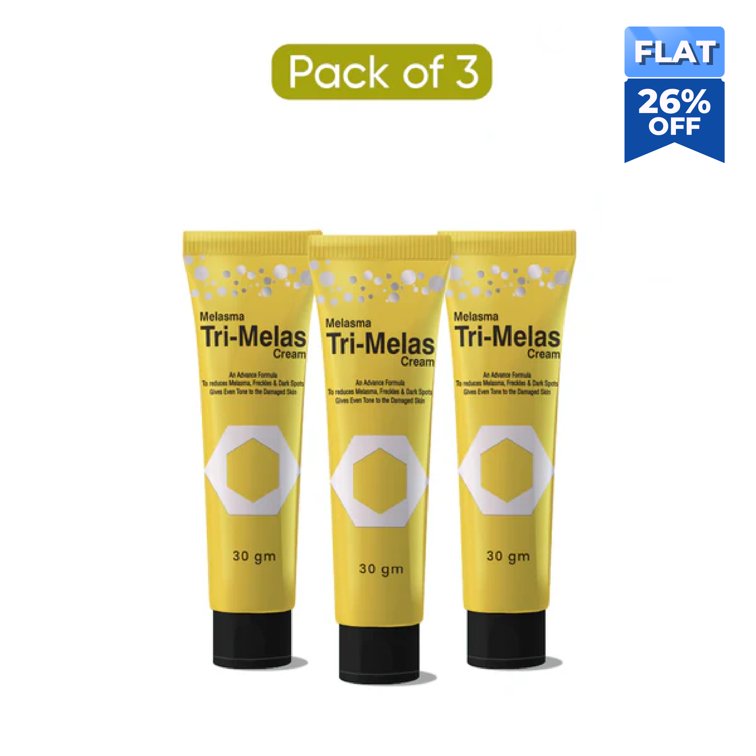 Tri Melas Cream 3 Pack