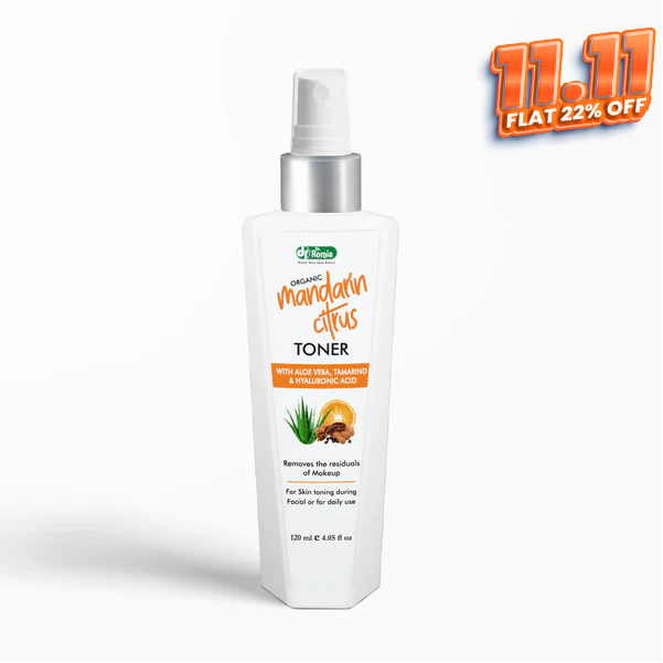 Treatment For Open Pores – Organic Mandarin Citrus Toner