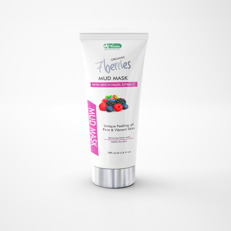 Face Mask For Skin Whitening – Organic 7 Berries Mud Mask