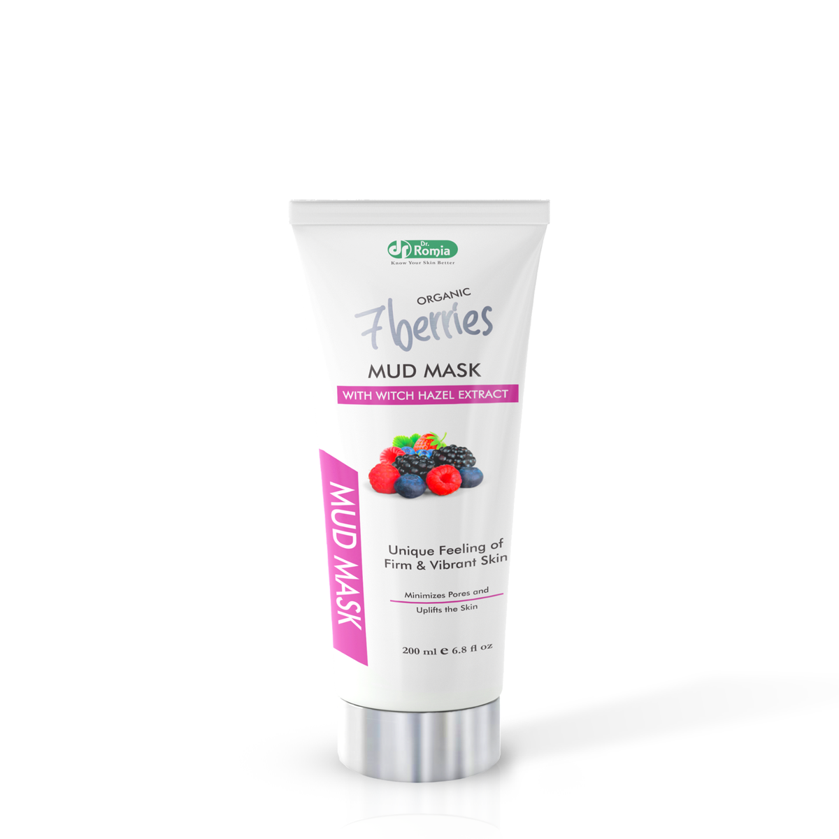 Face Mask For Skin Whitening – Organic 7 Berries Mud Mask