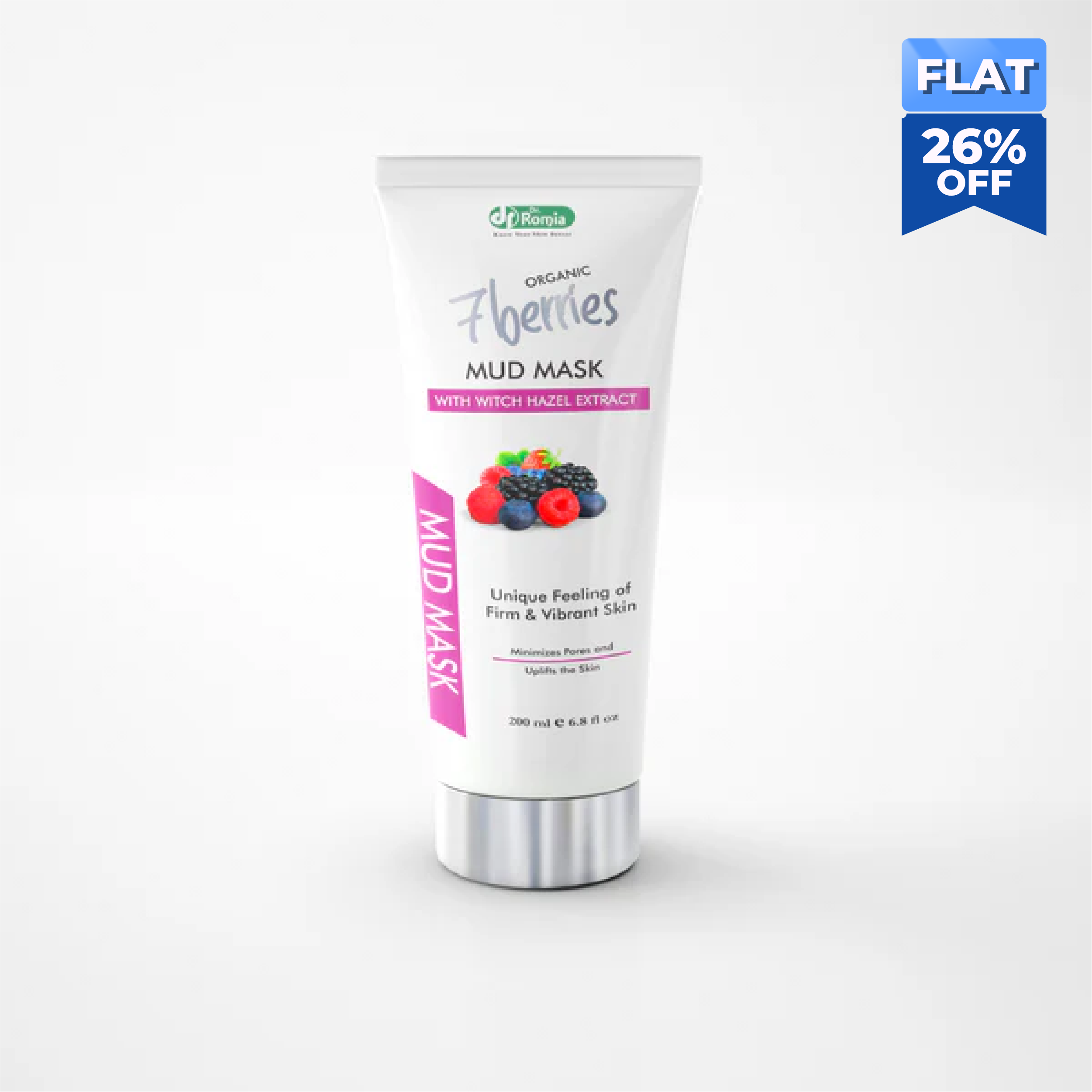 Face Mask For Skin Whitening – Organic 7 Berries Mud Mask