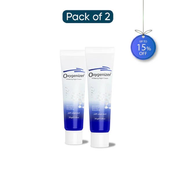 Oxygenizer Whitening Night Cream - 2 Pack