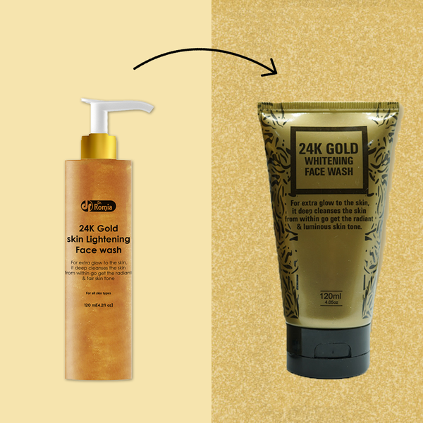 24K Gold Skin Lightening Face Wash