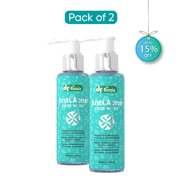 Anti Acne Face Wash - 2 Pack