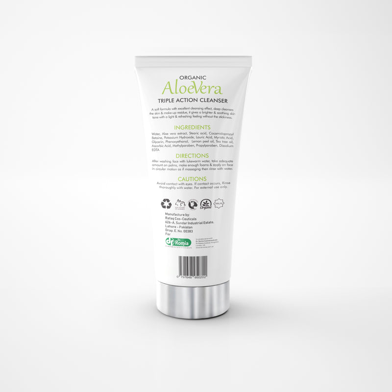 Aloe Vera Facial Wash – Organic Aloe Vera Cleanser