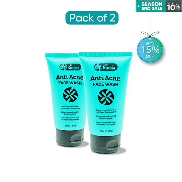 Anti Acne Face Wash - 2 Pack