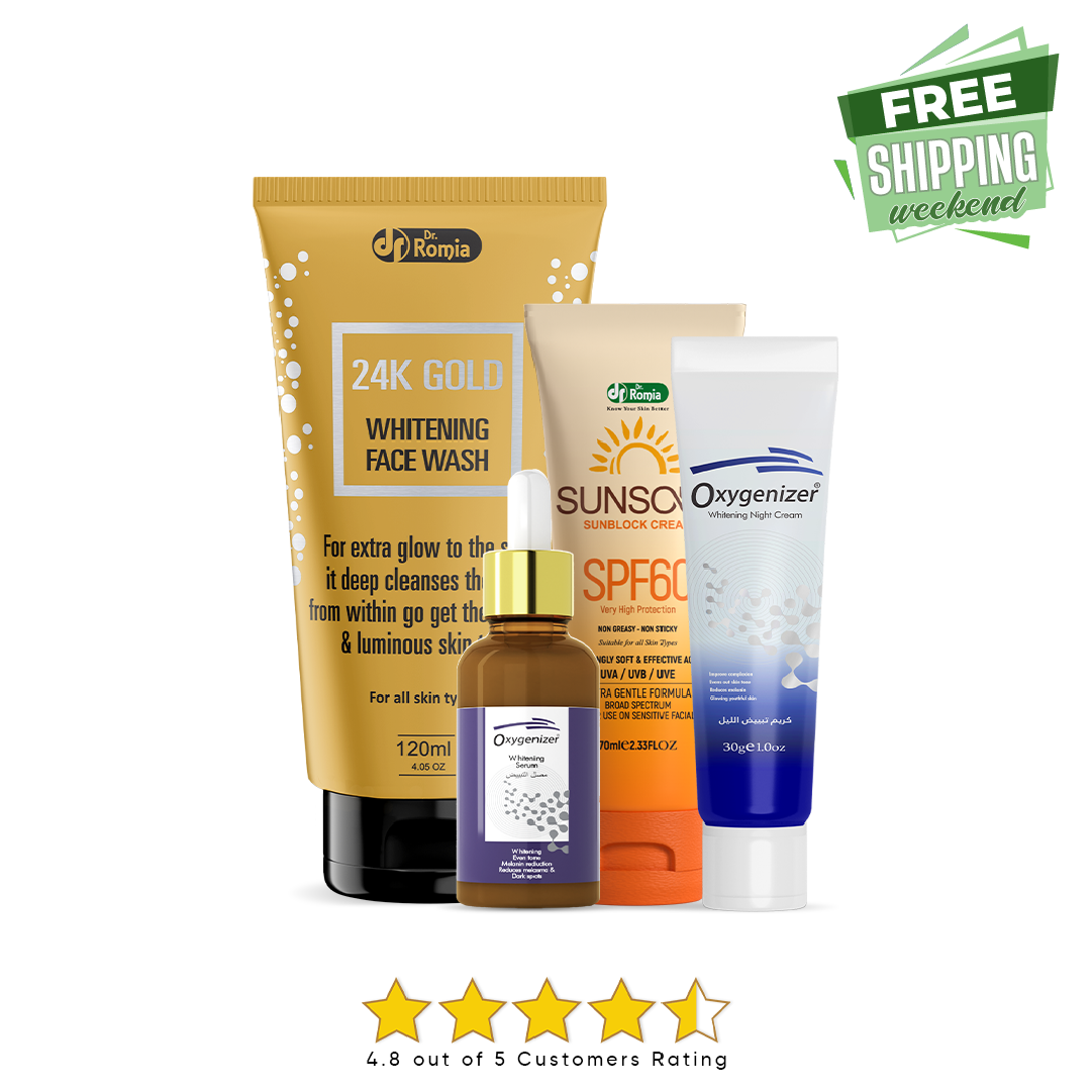 Special whitening bundle – Whitening Cream & Brightening Products