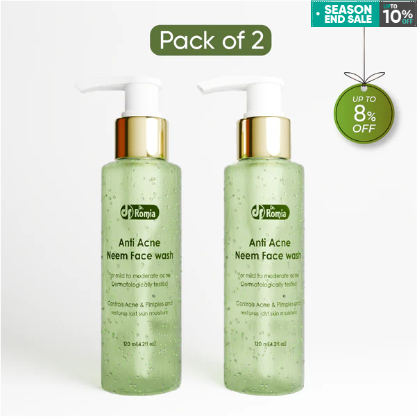 Anti Acne Neem Face Wash - 2 Pack