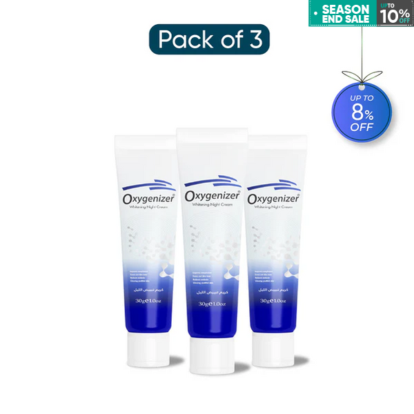 Oxygenizer Whitening Night Cream - Triple Pack