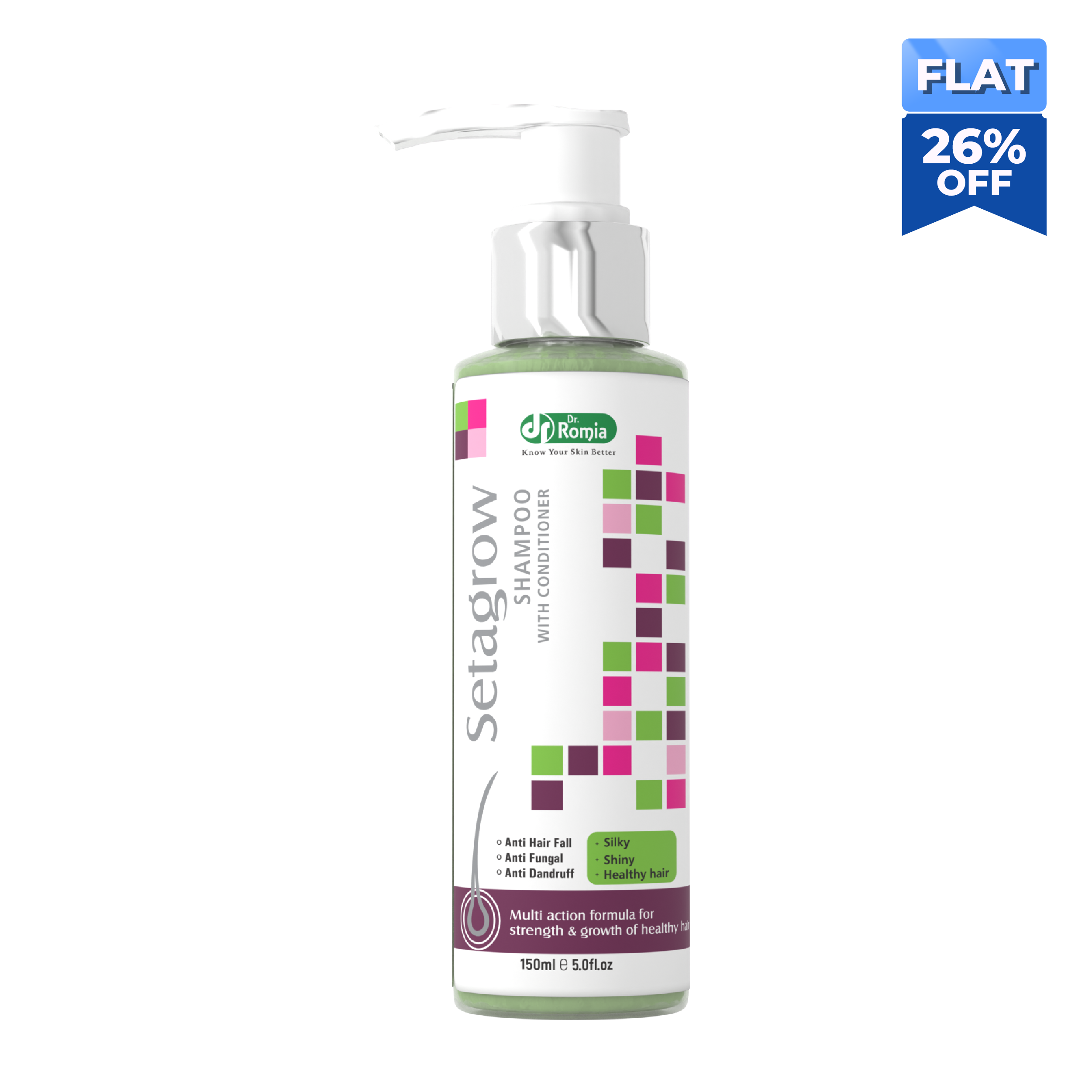 Solution For Hair Fall – Setagrow Shampoo
