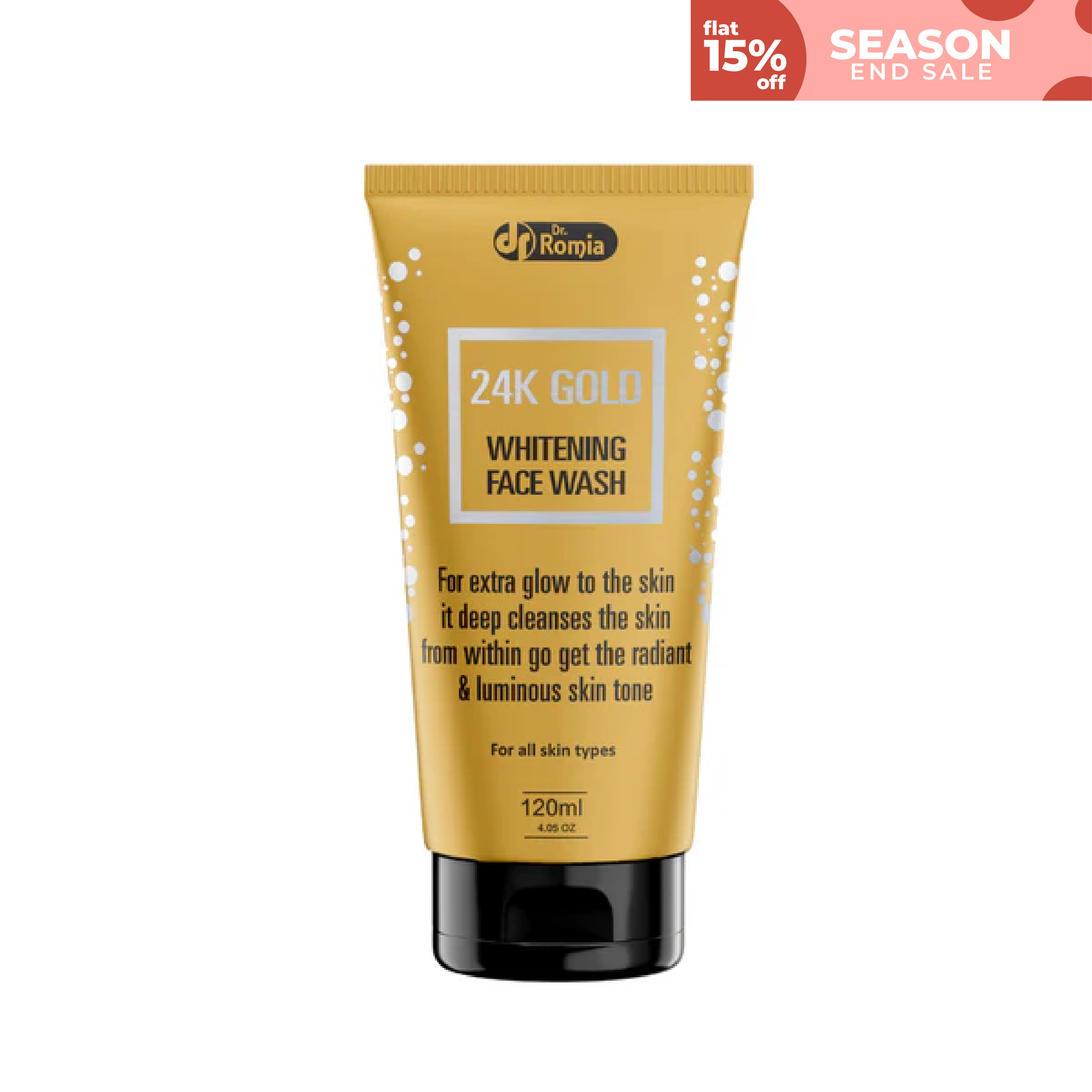 24K GOLD – BEST WHITENING FACE WASH
