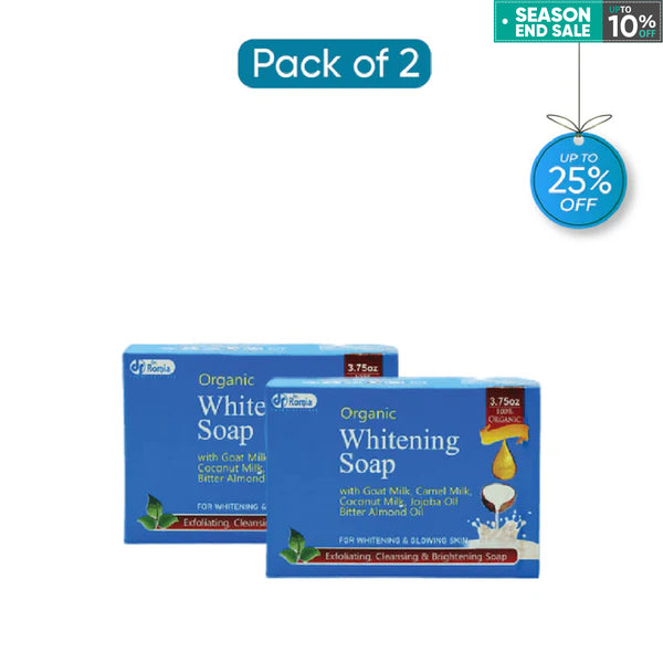 Organic Whitening Soap - 2 Pack