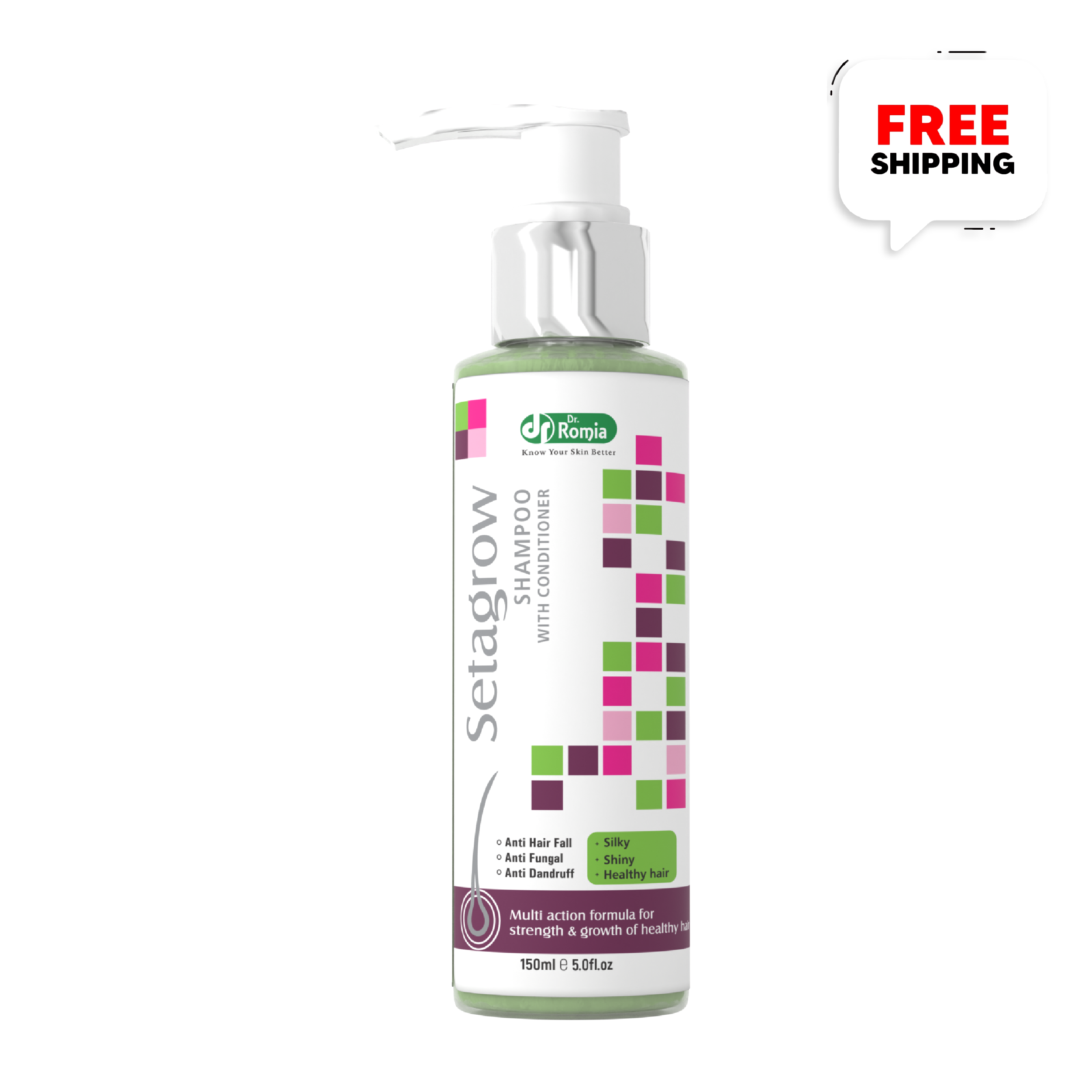 Solution For Hair Fall – Setagrow Shampoo