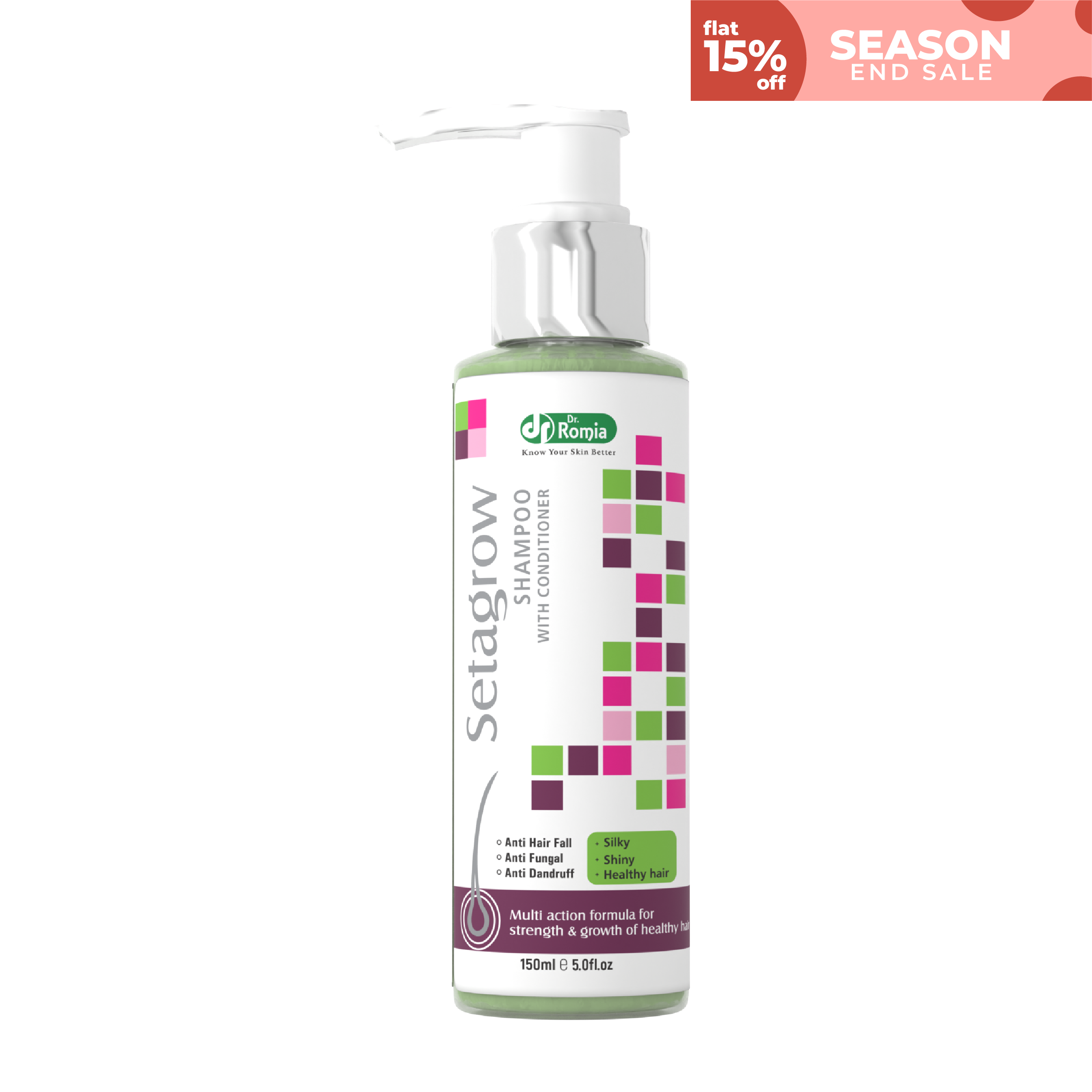 Solution For Hair Fall – Setagrow Shampoo