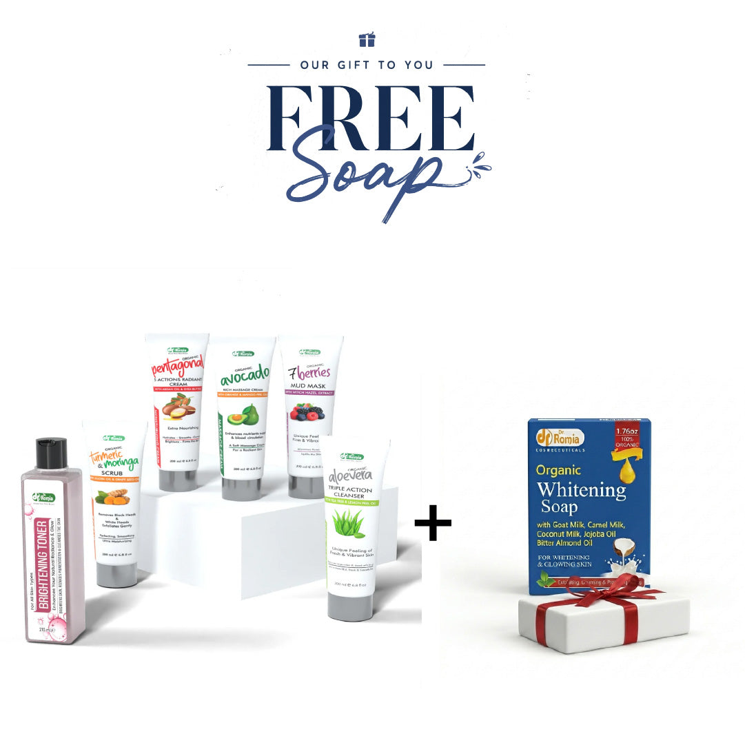 organic whitening facial kit