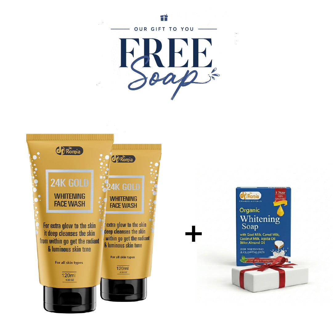 24K Gold Face Wash - 2 Pack