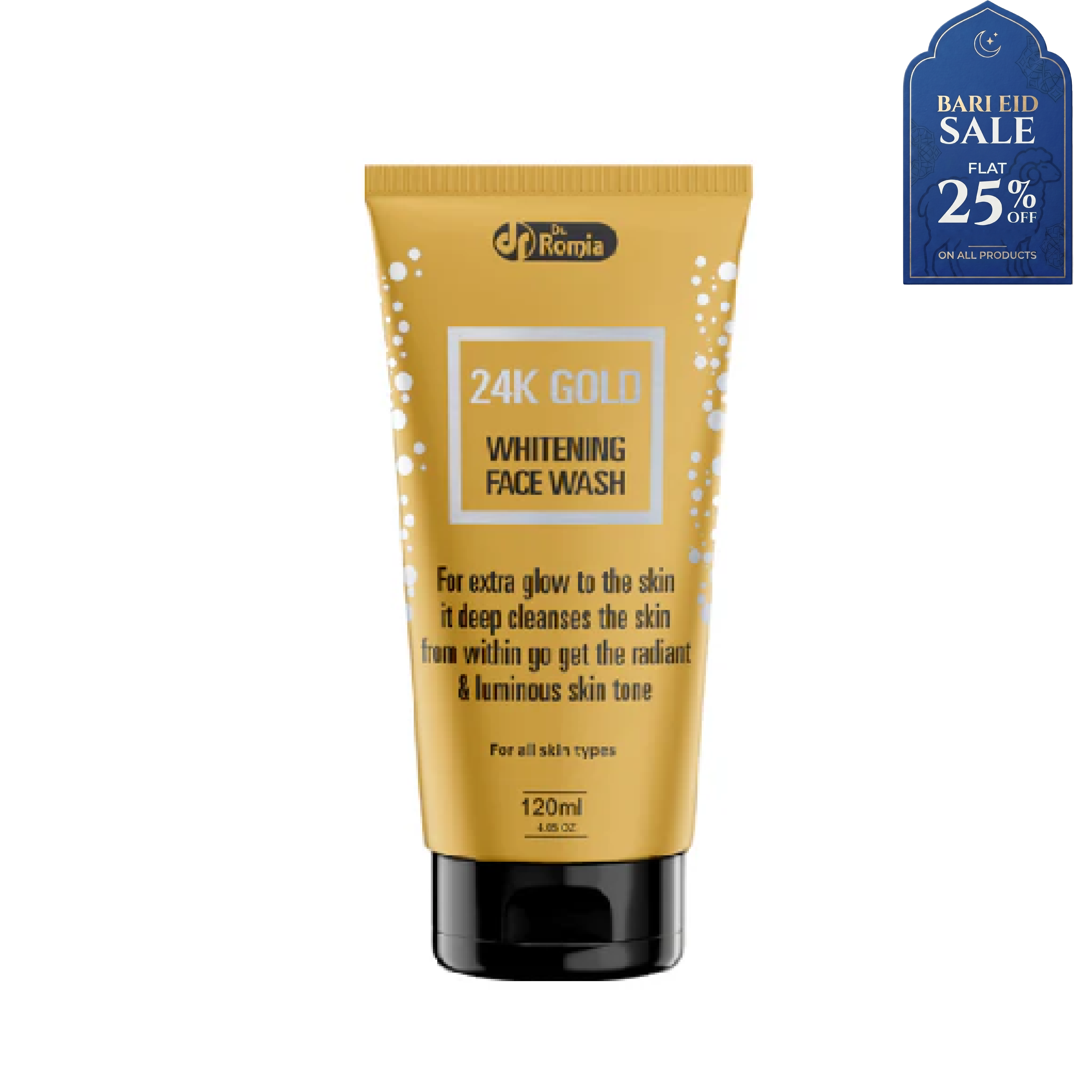 24K GOLD – BEST WHITENING FACE WASH