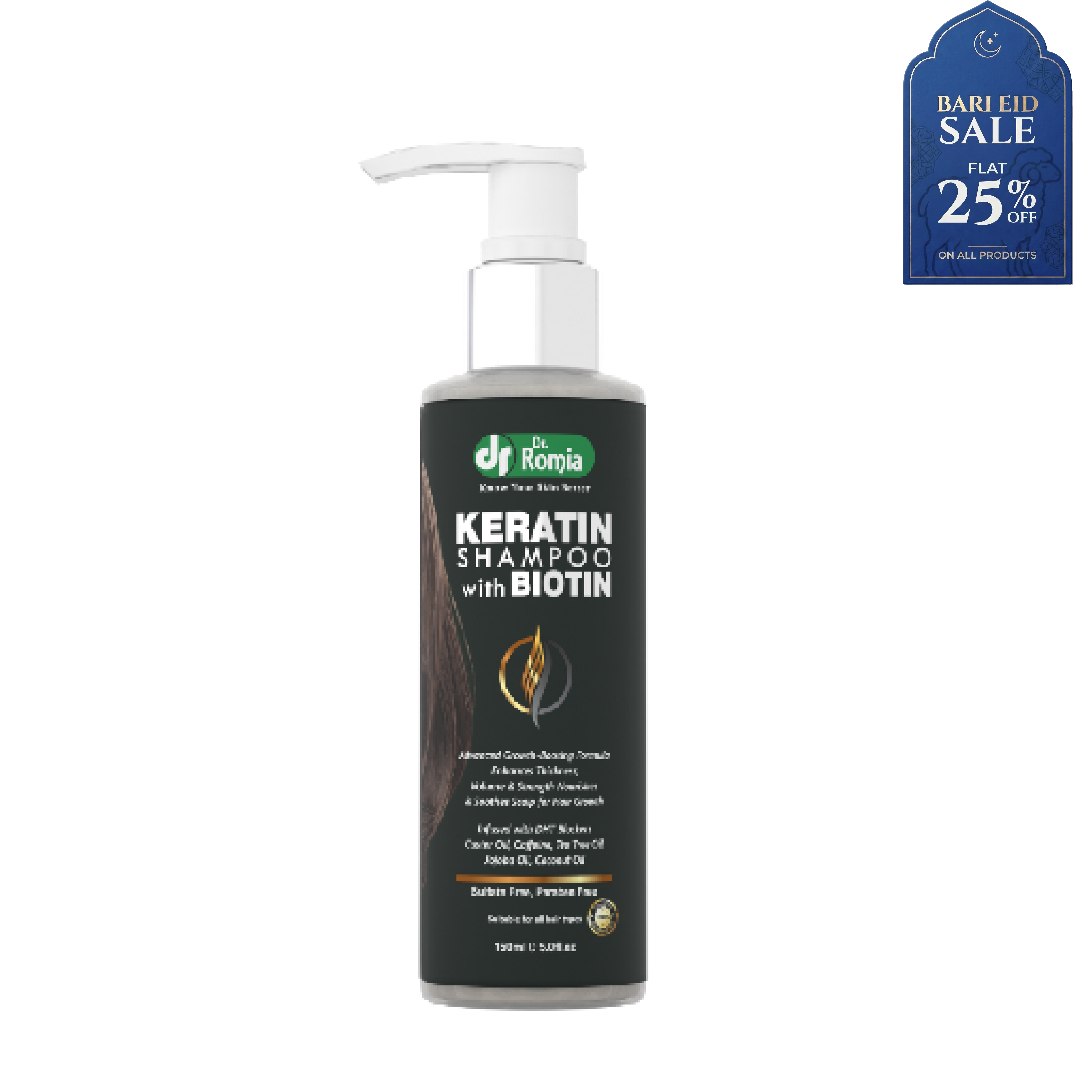 Keratin Shampoo with Biotin
