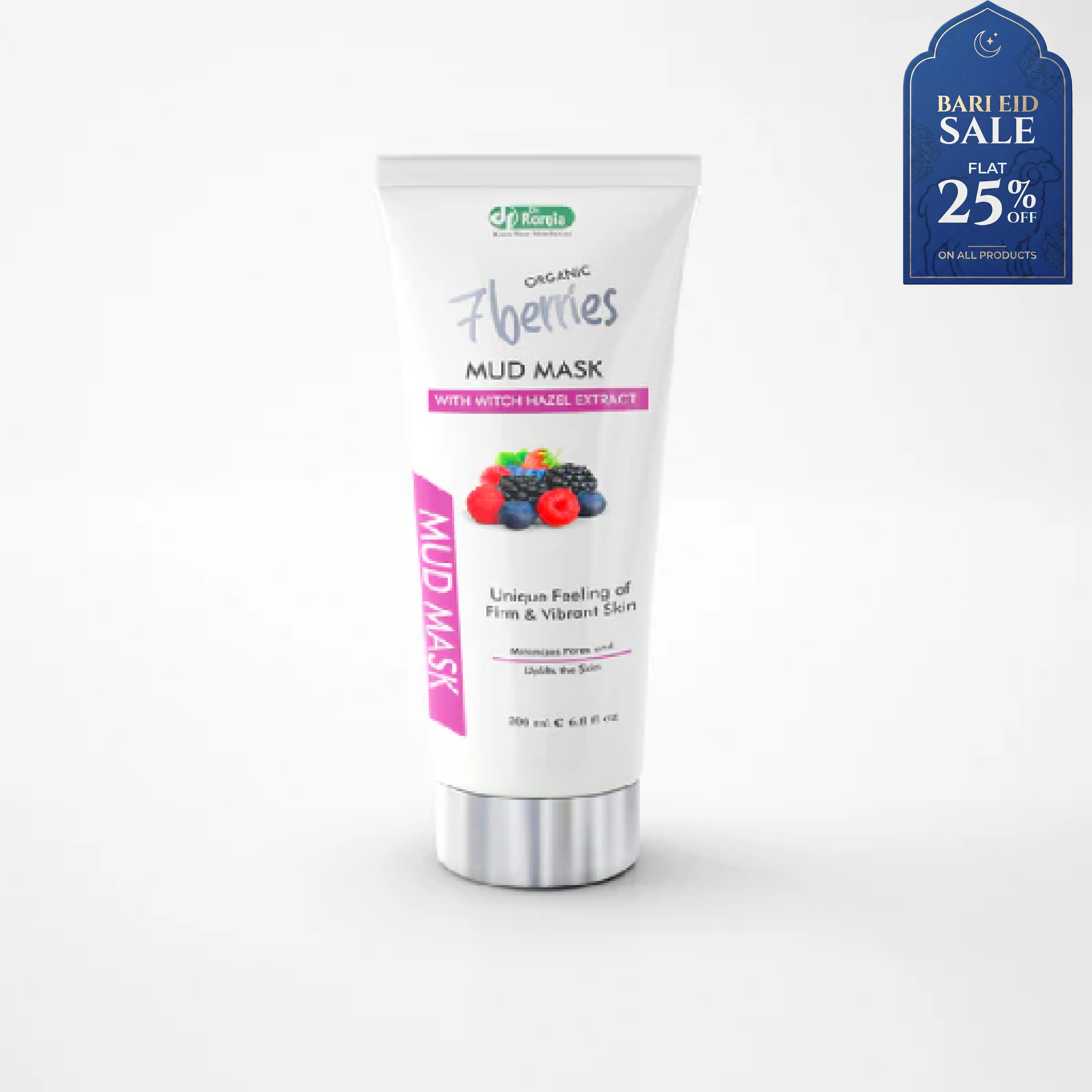 Face Mask For Skin Whitening – Organic 7 Berries Mud Mask