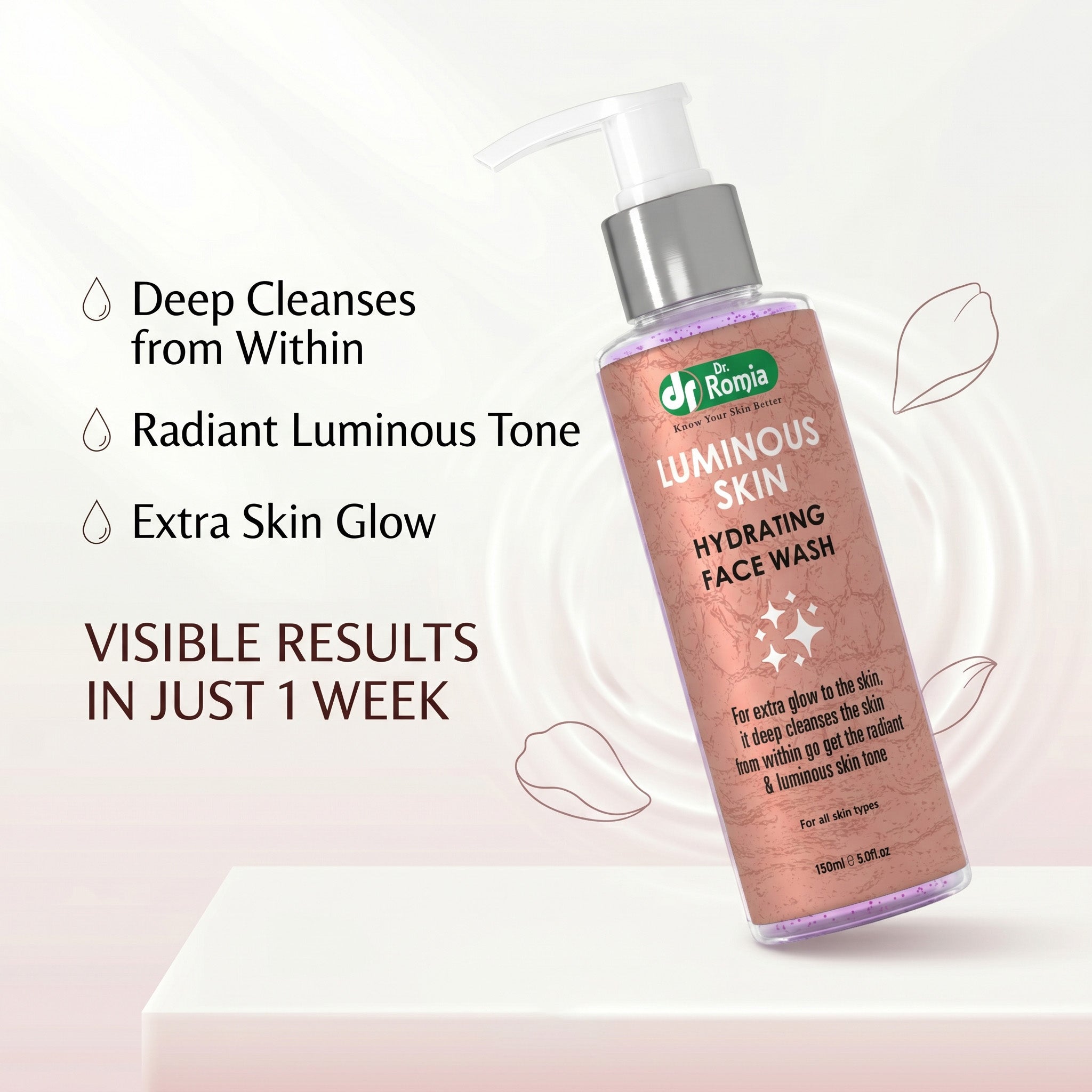 Luminous Skin Hydrating Face Wash