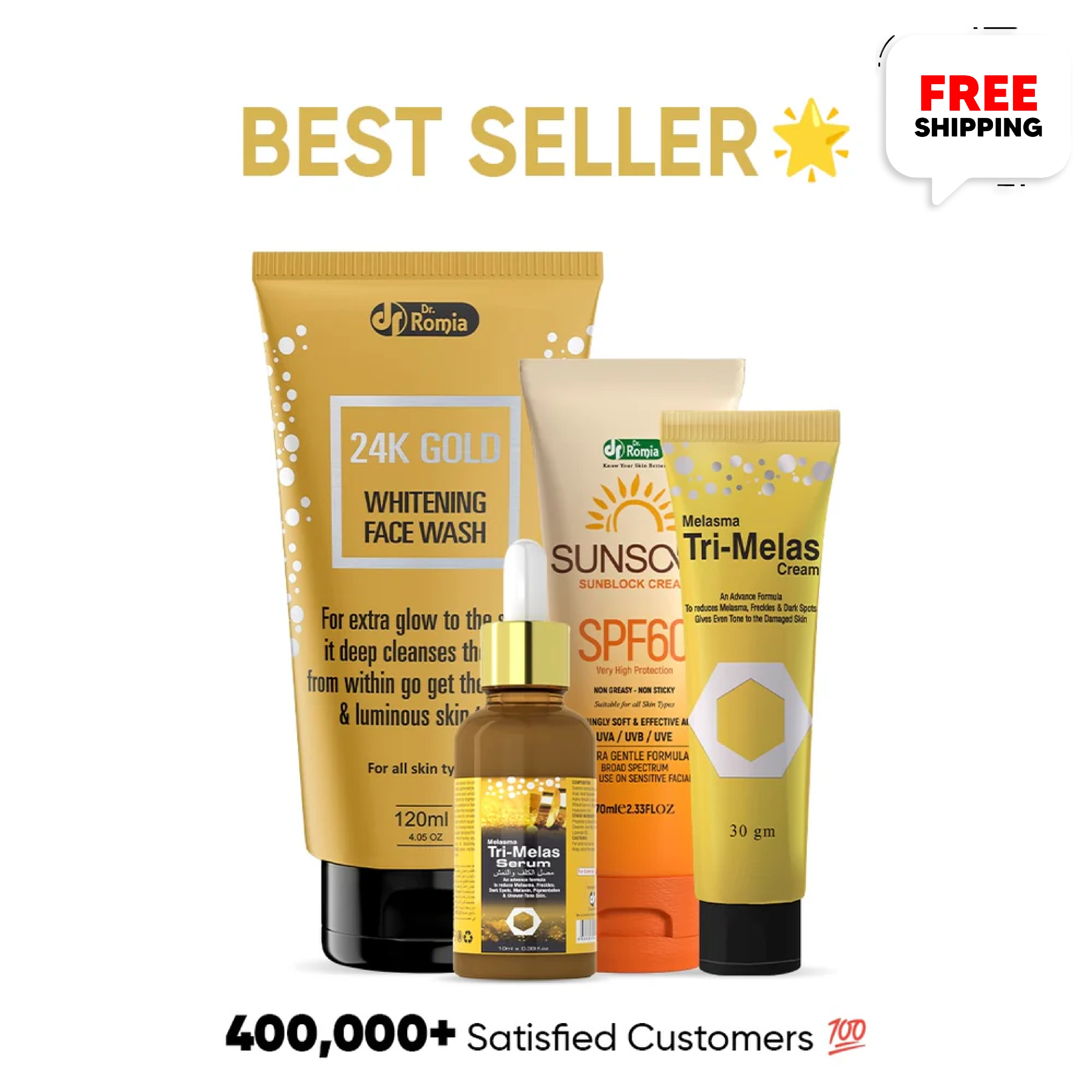 SPECIAL PIGMENTATION BUNDLE (MELASMA, FRECKLES & DARK SPOTS)