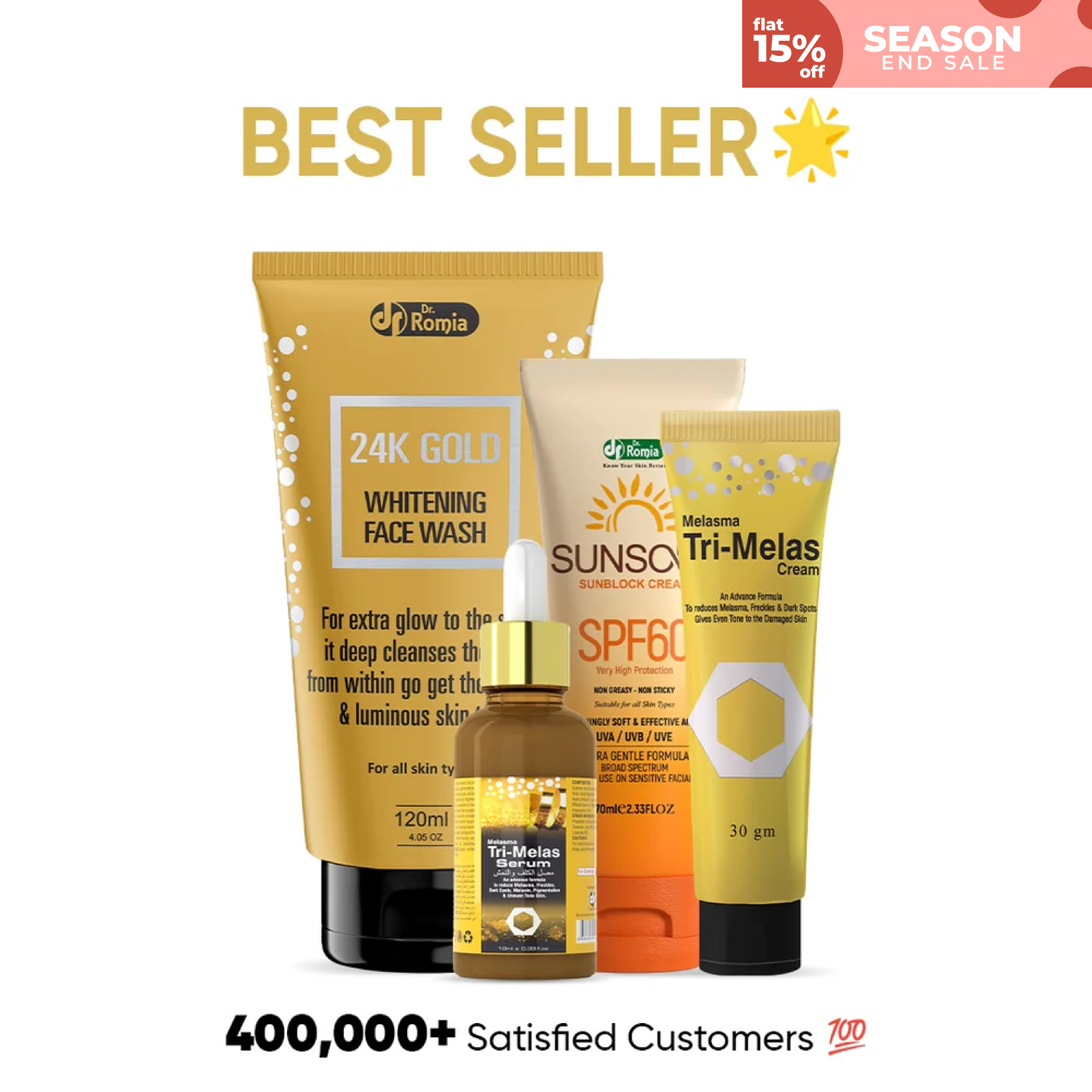SPECIAL PIGMENTATION BUNDLE (MELASMA, FRECKLES & DARK SPOTS)