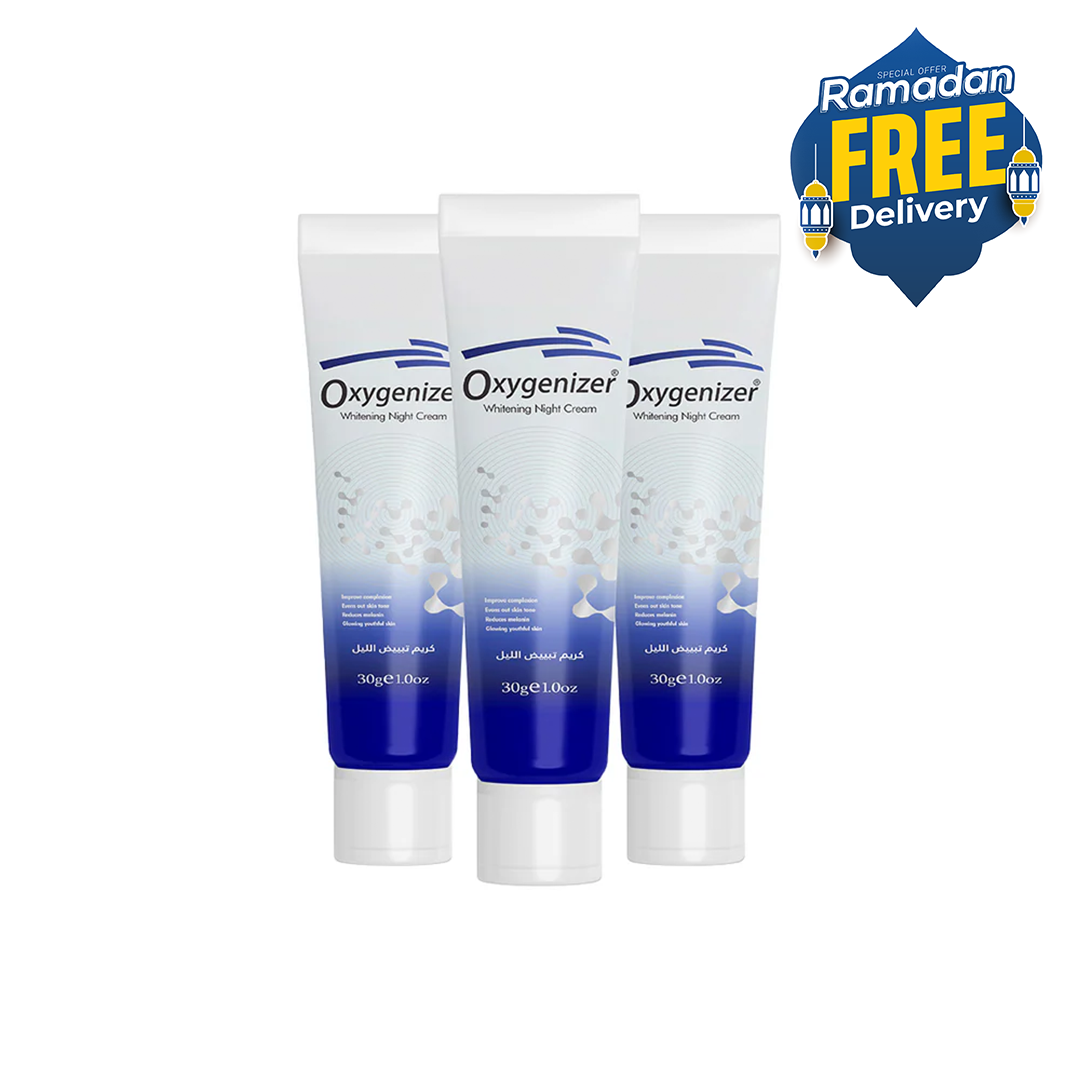 Oxygenizer Whitening Night Cream - Triple Pack