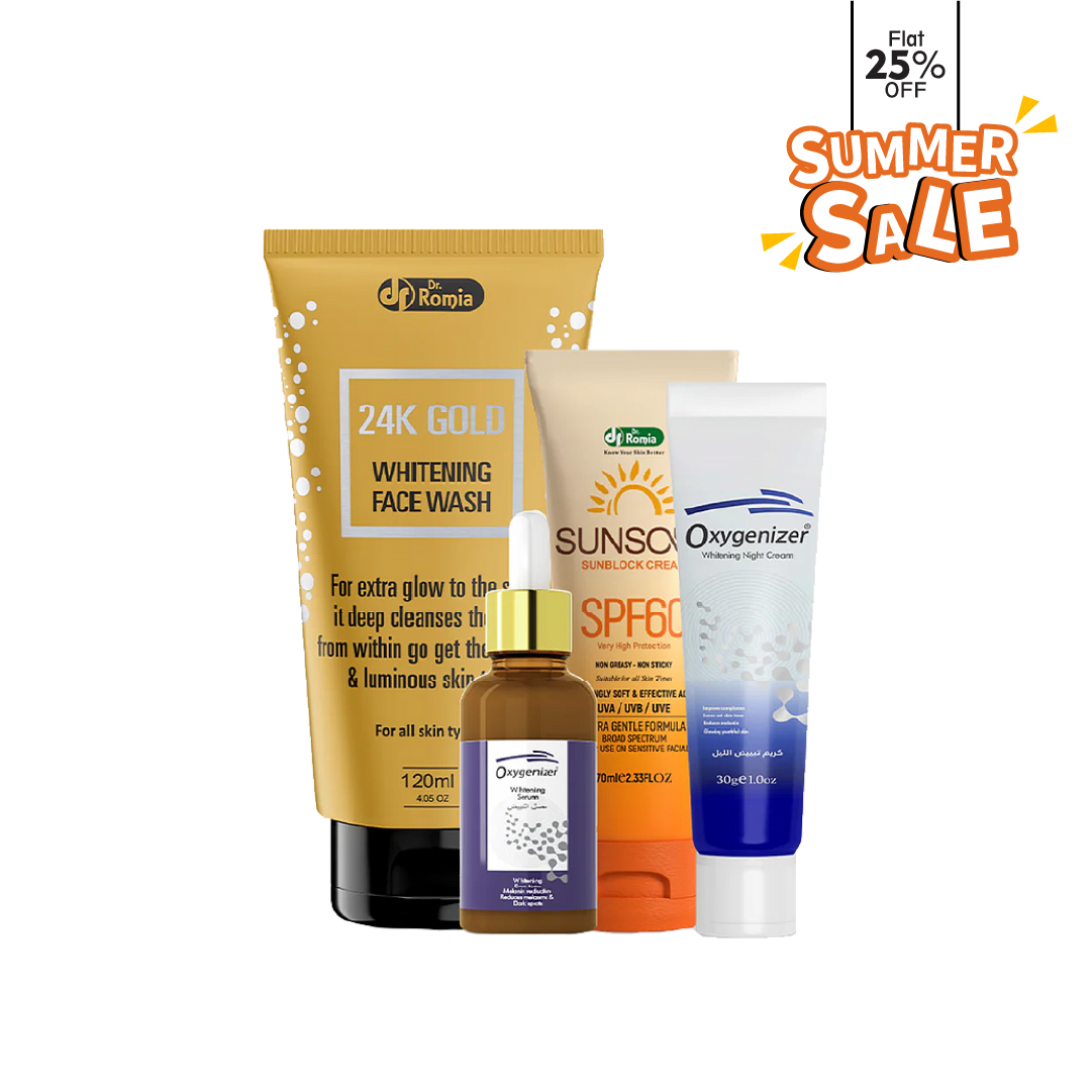 Special whitening bundle – Whitening Cream & Brightening Products