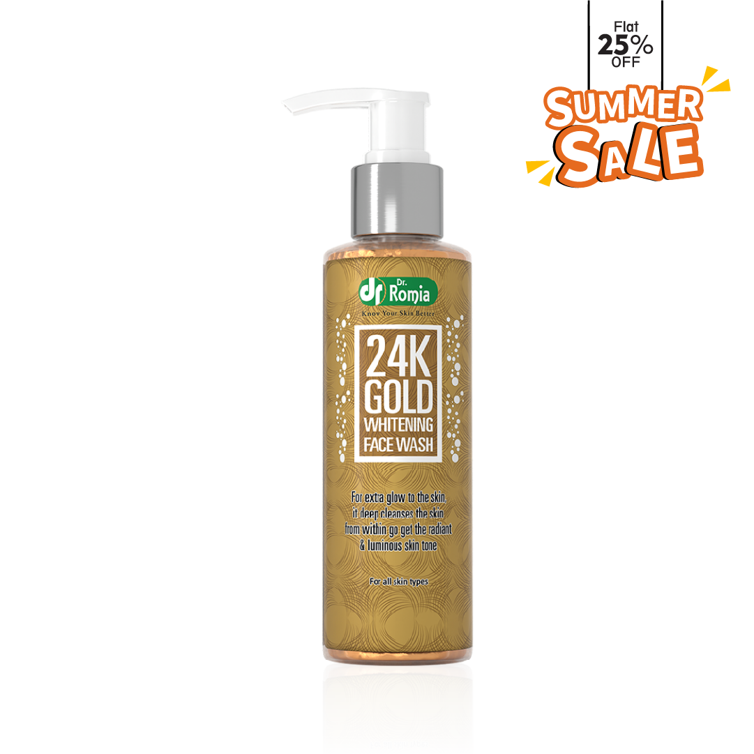 24K Gold Skin Lightening Face Wash