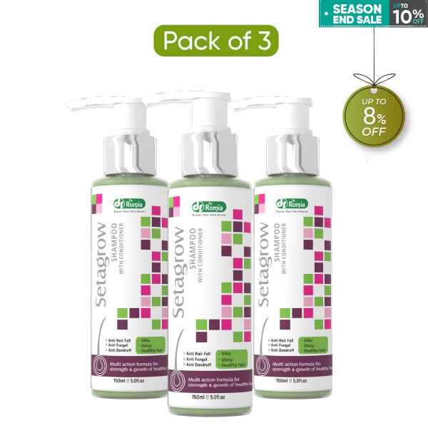 Setagrow Shampoo 3 Packs