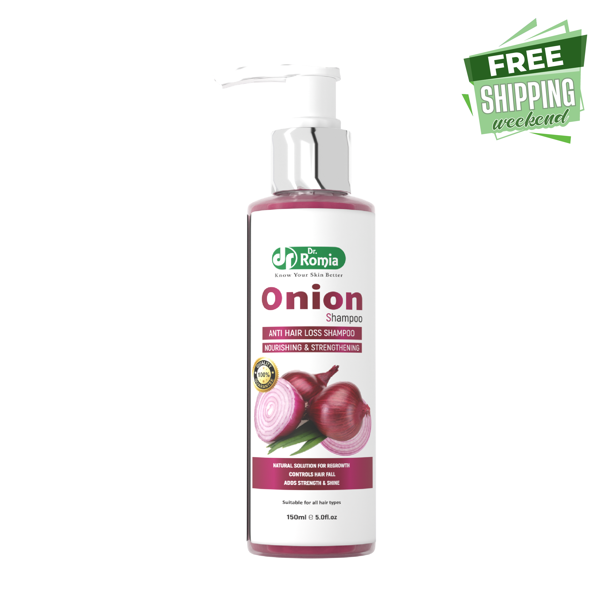 Onion Shampoo - Anti Hair Loss Shampoo