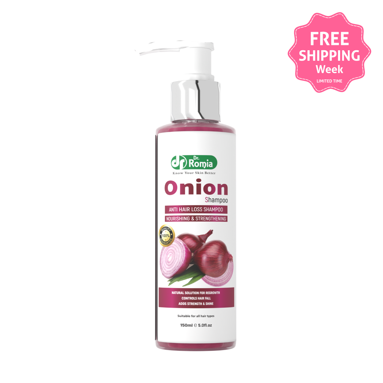 Onion Shampoo - Anti Hair Loss Shampoo