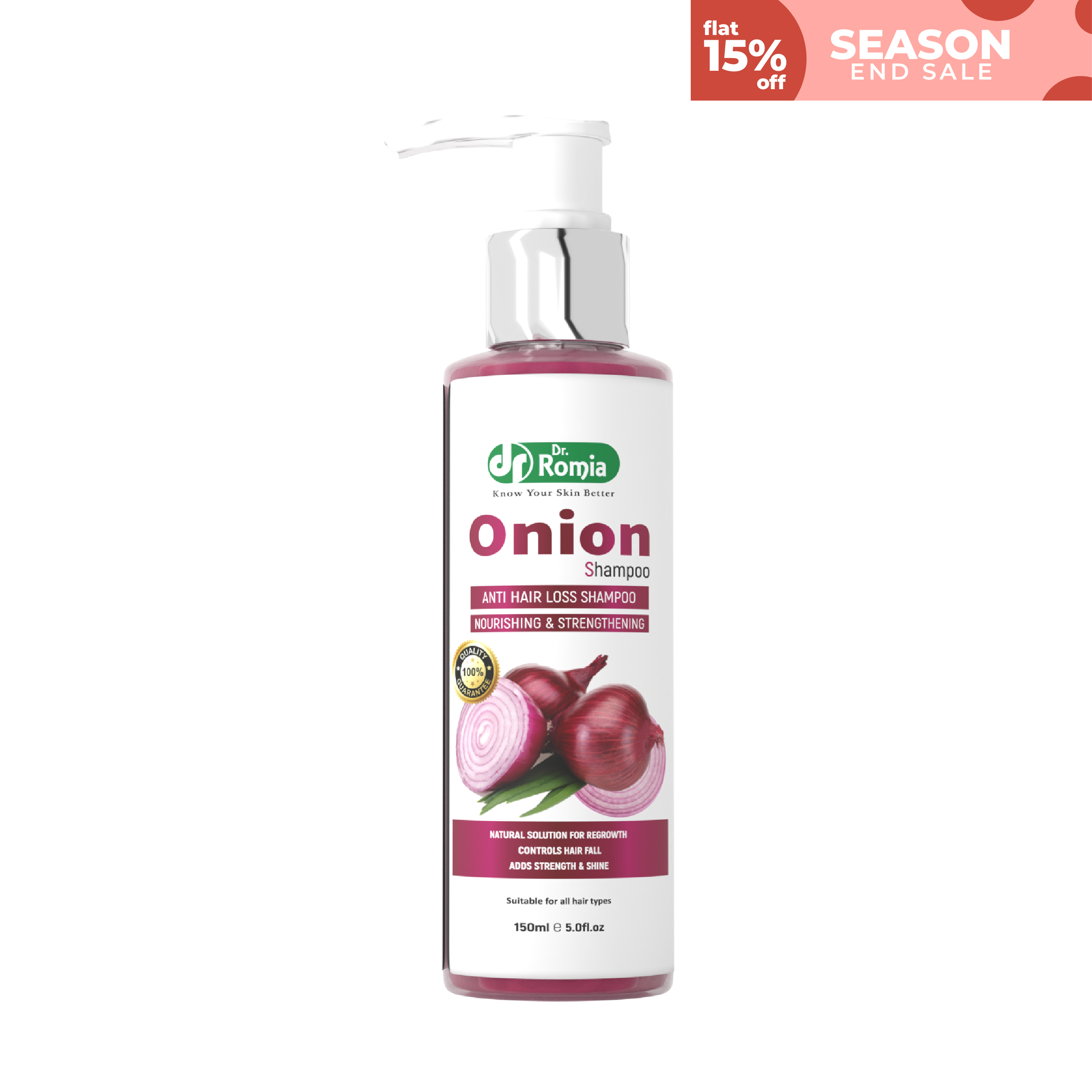 Onion Shampoo - Anti Hair Loss Shampoo