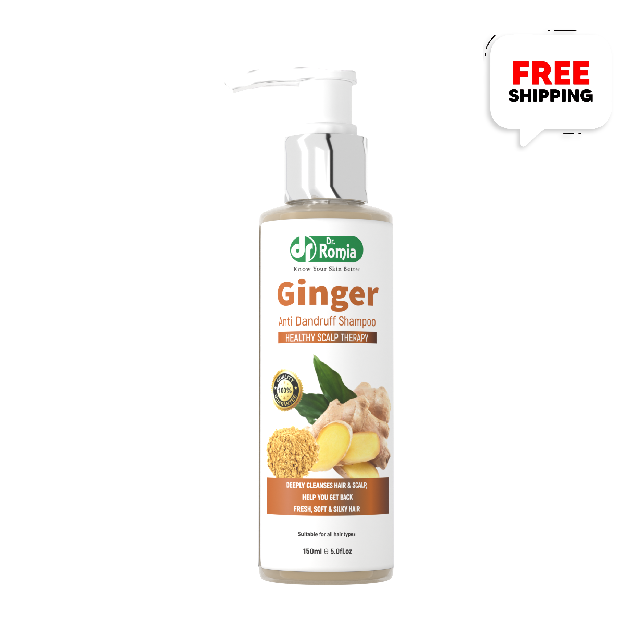 Ginger Anti Dandruff Shampoo