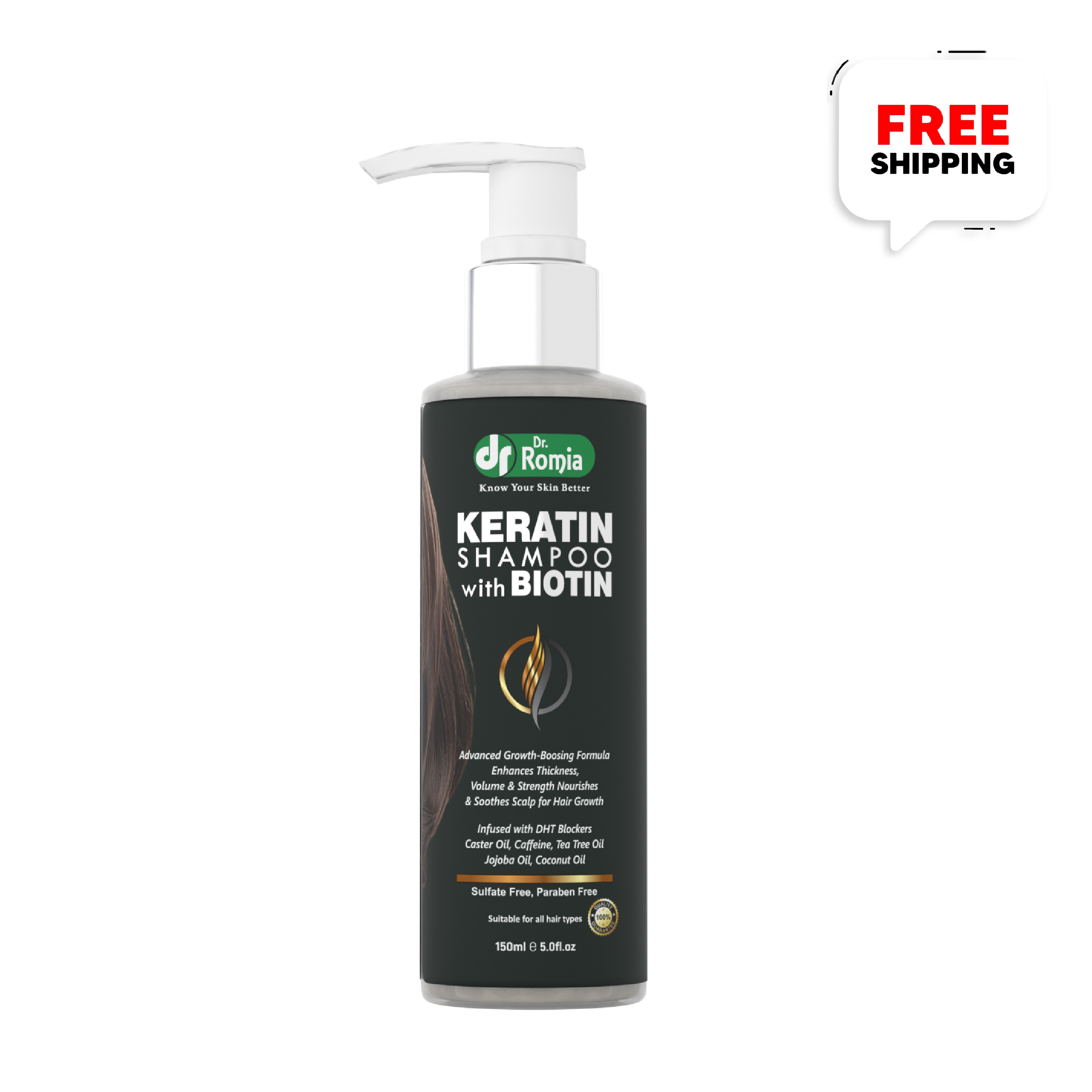Keratin Shampoo with Biotin