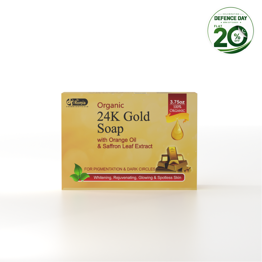 Organic 24K Gold Soap – For Pigmentation & Dark Circles