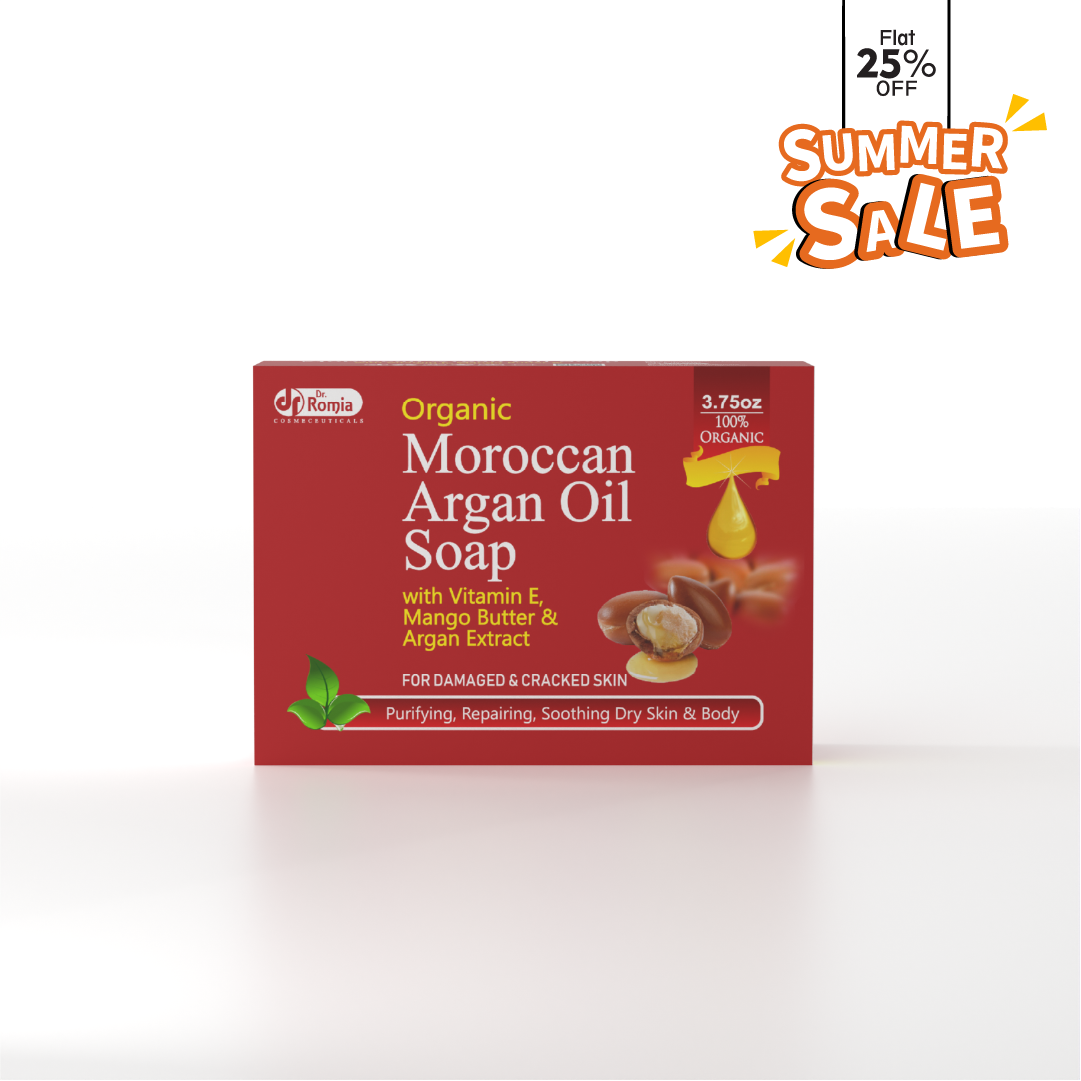 Treatment For Damaged Skin – Organic Moroccan Argan Oil Soap