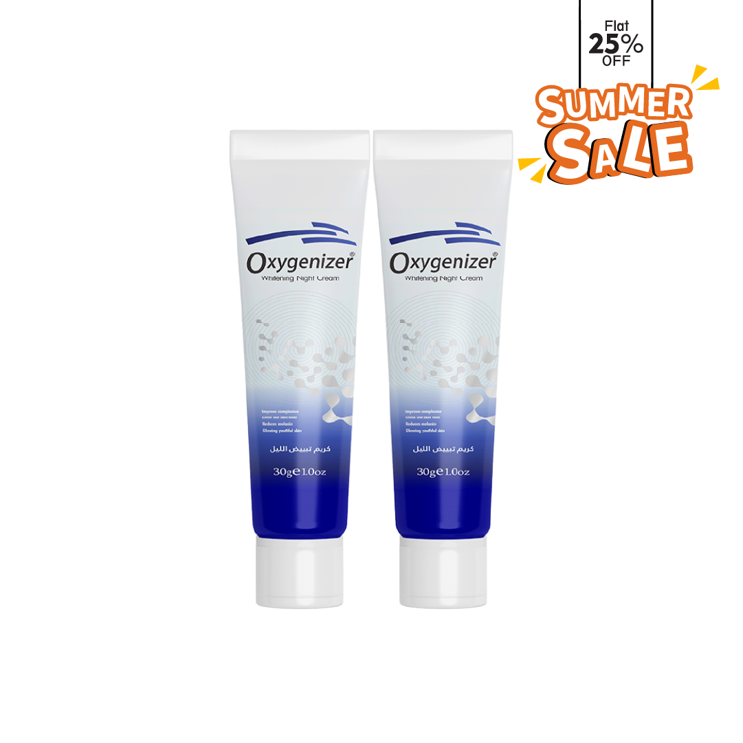 Oxygenizer Whitening Night Cream - 2 Pack