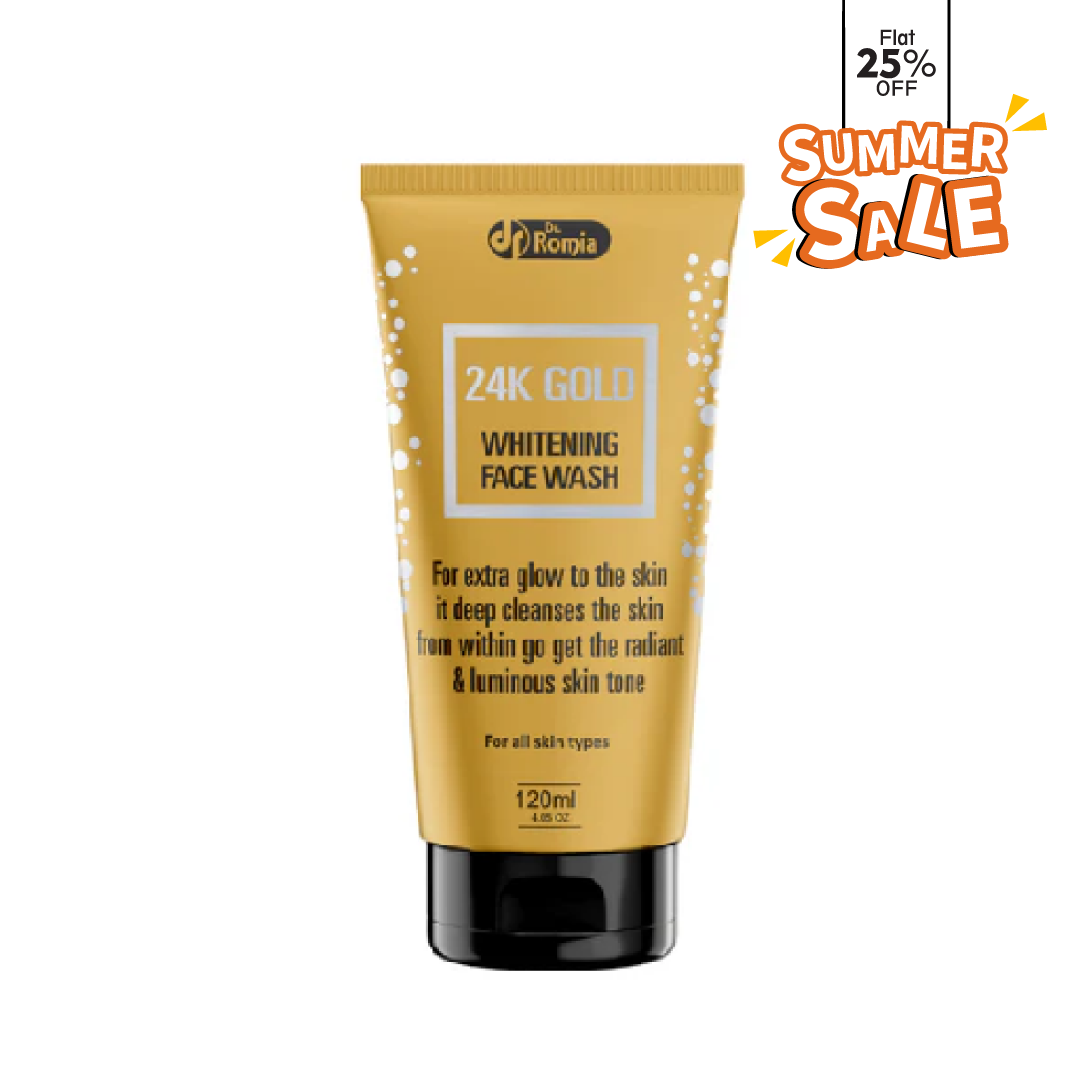 24K GOLD – BEST WHITENING FACE WASH