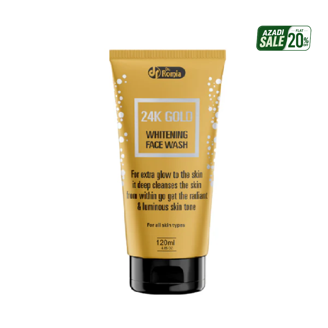 24K GOLD – BEST WHITENING FACE WASH