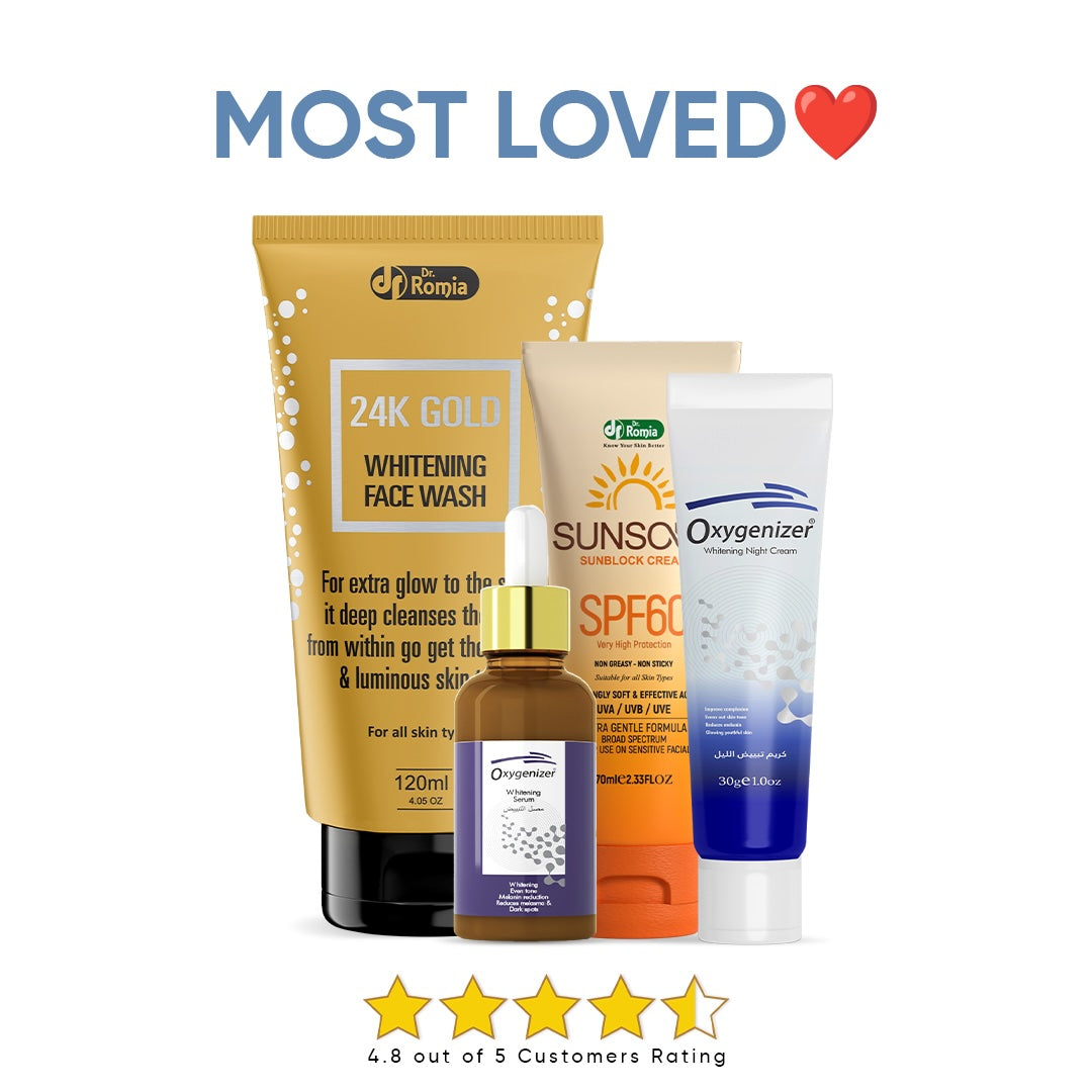 Special whitening bundle – Whitening Cream & Brightening Products