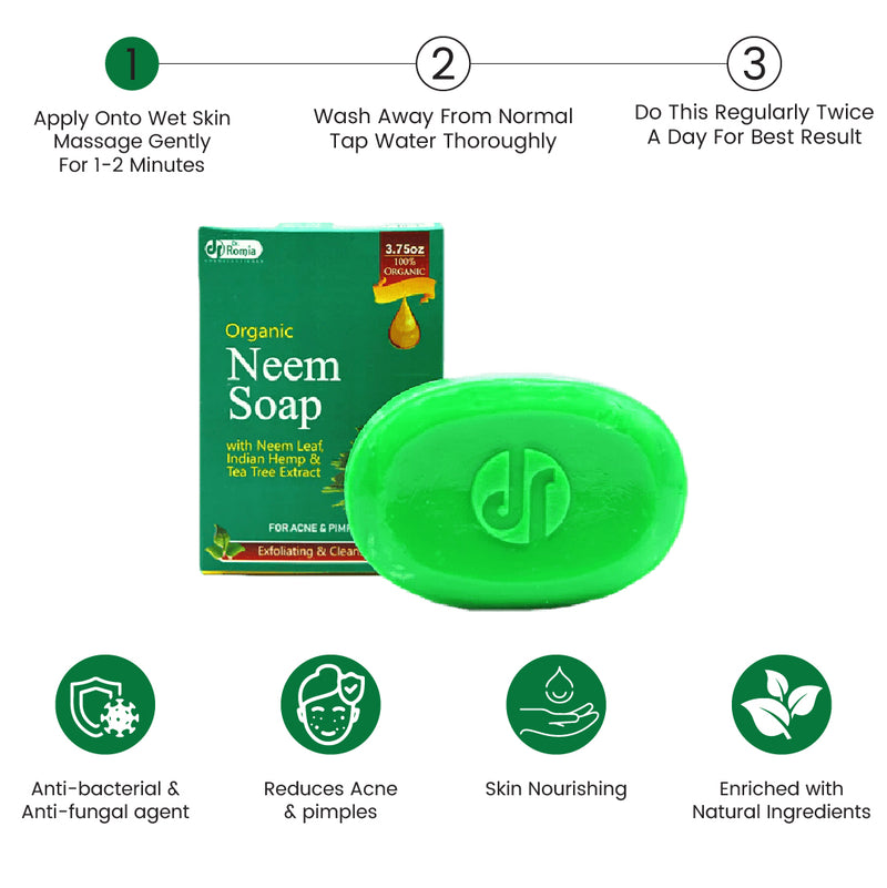 Anti Acne Soap – Organic Neem Soap