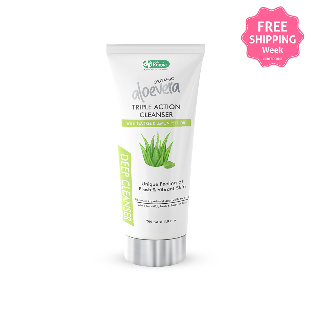Aloe Vera Facial Wash – Organic Aloe Vera Cleanser