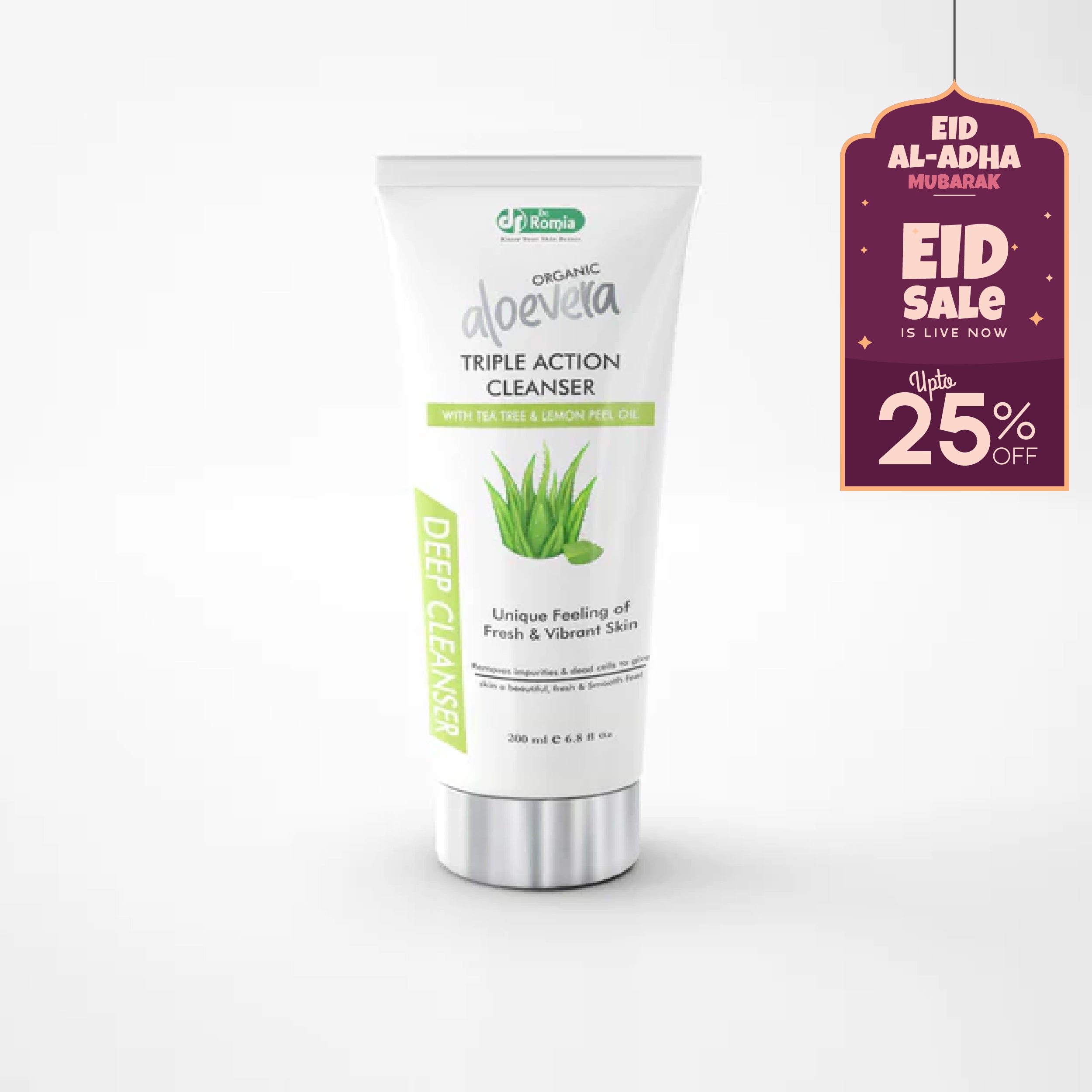 Aloe Vera Facial Wash – Organic Aloe Vera Cleanser