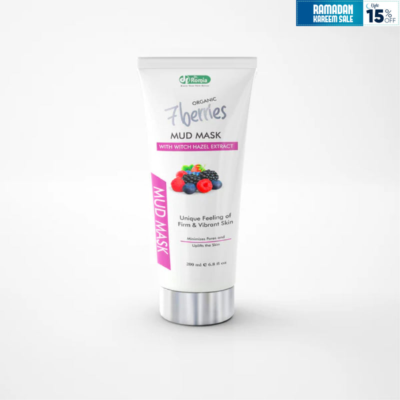 Face Mask For Skin Whitening – Organic 7 Berries Mud Mask