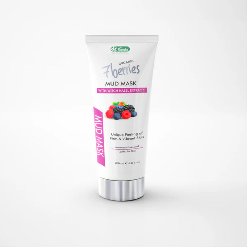 Face Mask For Skin Whitening – Organic 7 Berries Mud Mask