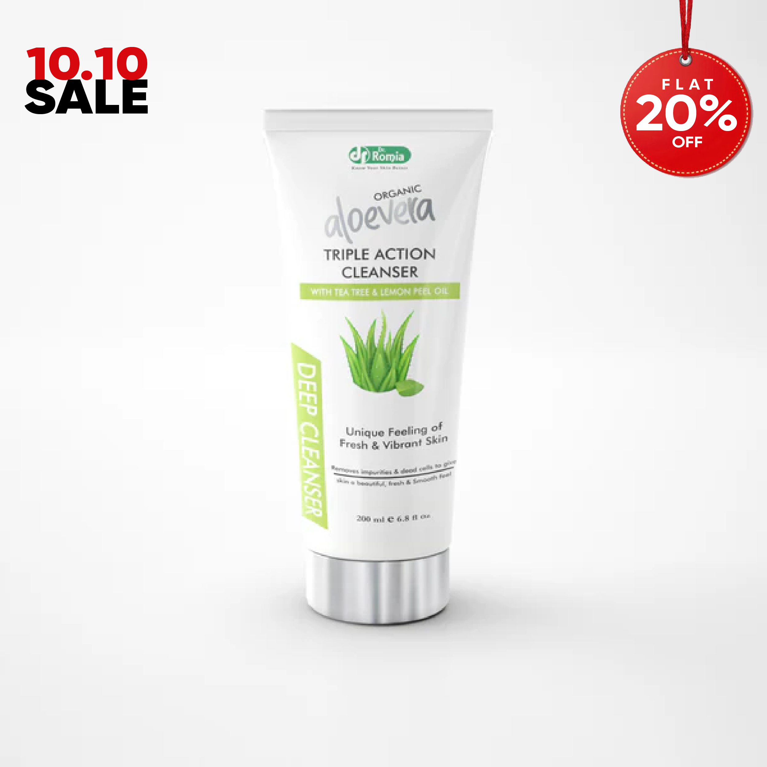 Aloe Vera Facial Wash – Organic Aloe Vera Cleanser