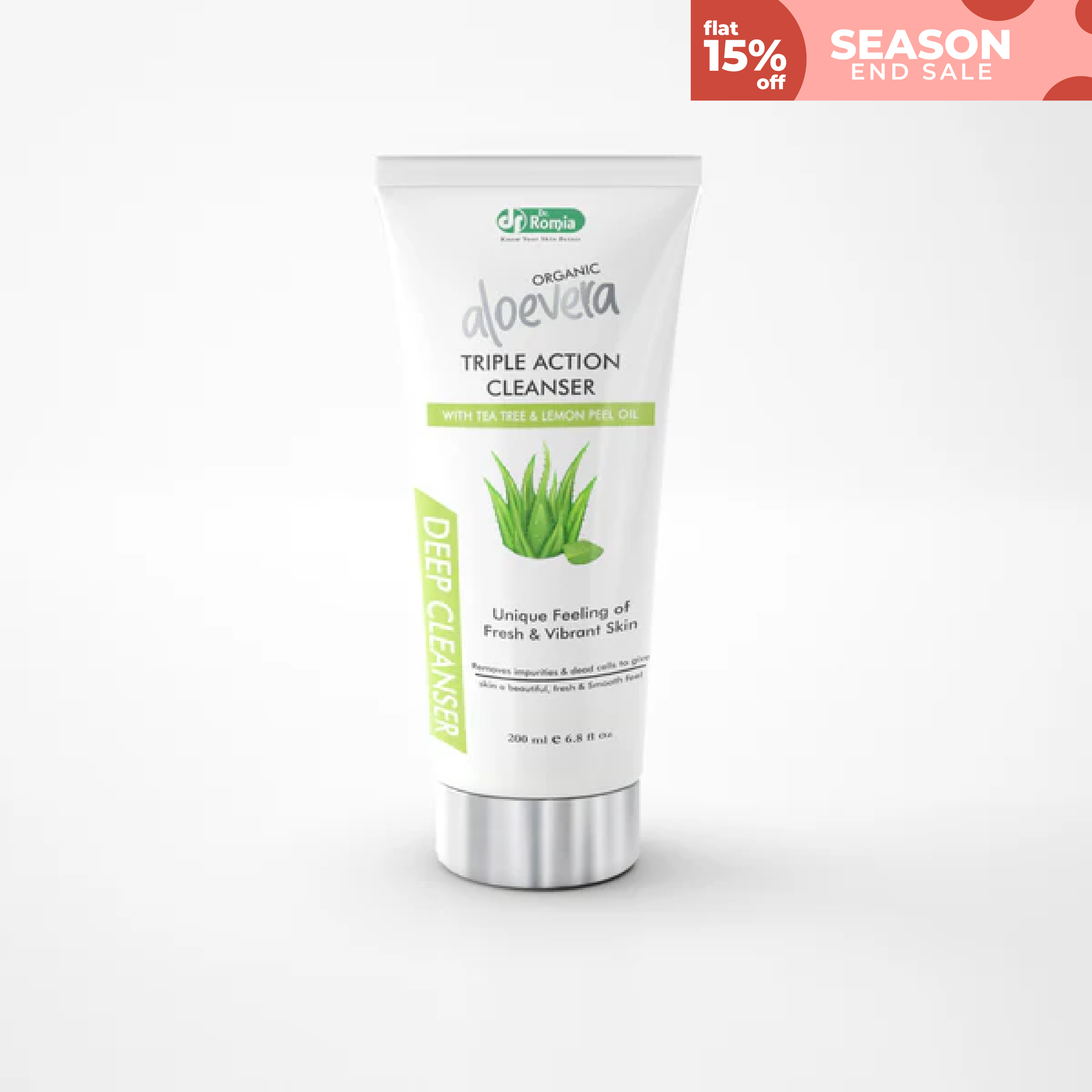 Aloe Vera Facial Wash – Organic Aloe Vera Cleanser